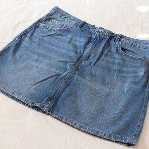 H&M Denim Mini Skirt